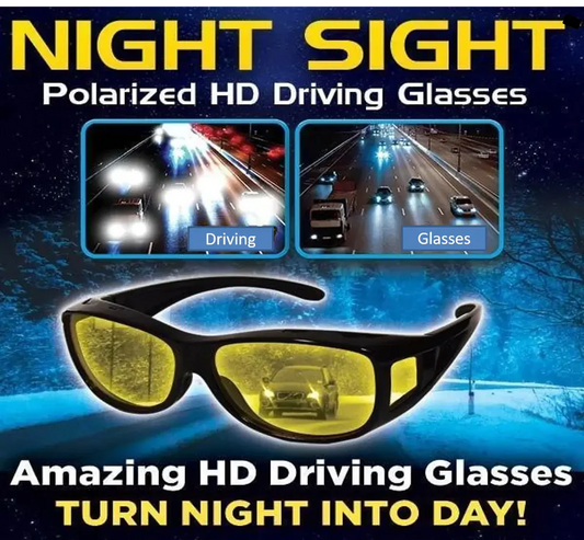 NIGHT VISION ANTI-GLARE DRIVING GLASSES